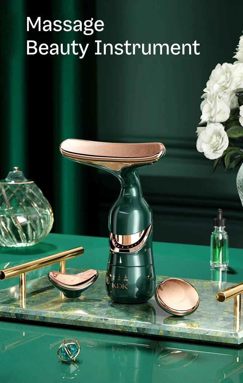 LiftGlow™ 3-in-1 Facial & Neck EMS Device — Lifting, Anti-Aging & Skin Tightening