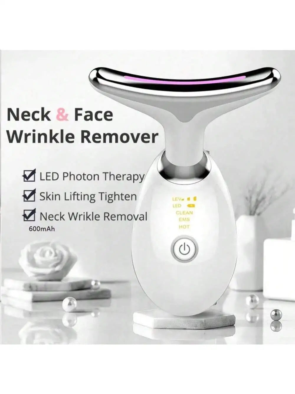 ThermoLift™ Neck Tightening Device — Lifting, Firming & Anti-Wrinkle Massage Tool