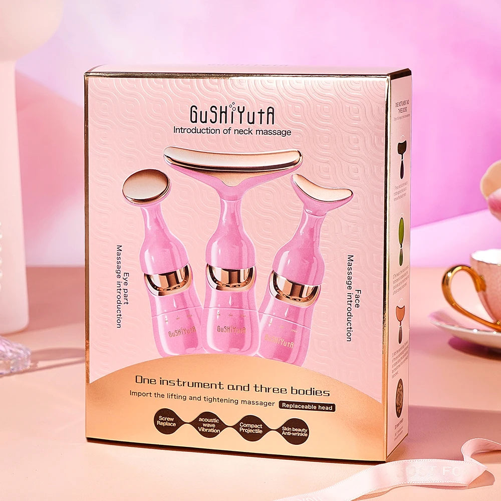 LiftGlow™ 3-in-1 Facial & Neck EMS Device — Lifting, Anti-Aging & Skin Tightening