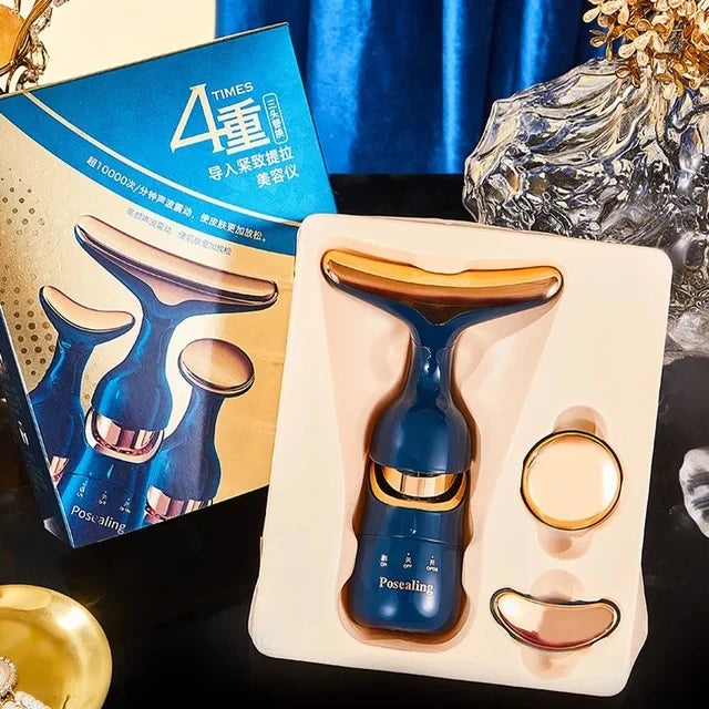 LiftGlow™ 3-in-1 Facial & Neck EMS Device — Lifting, Anti-Aging & Skin Tightening