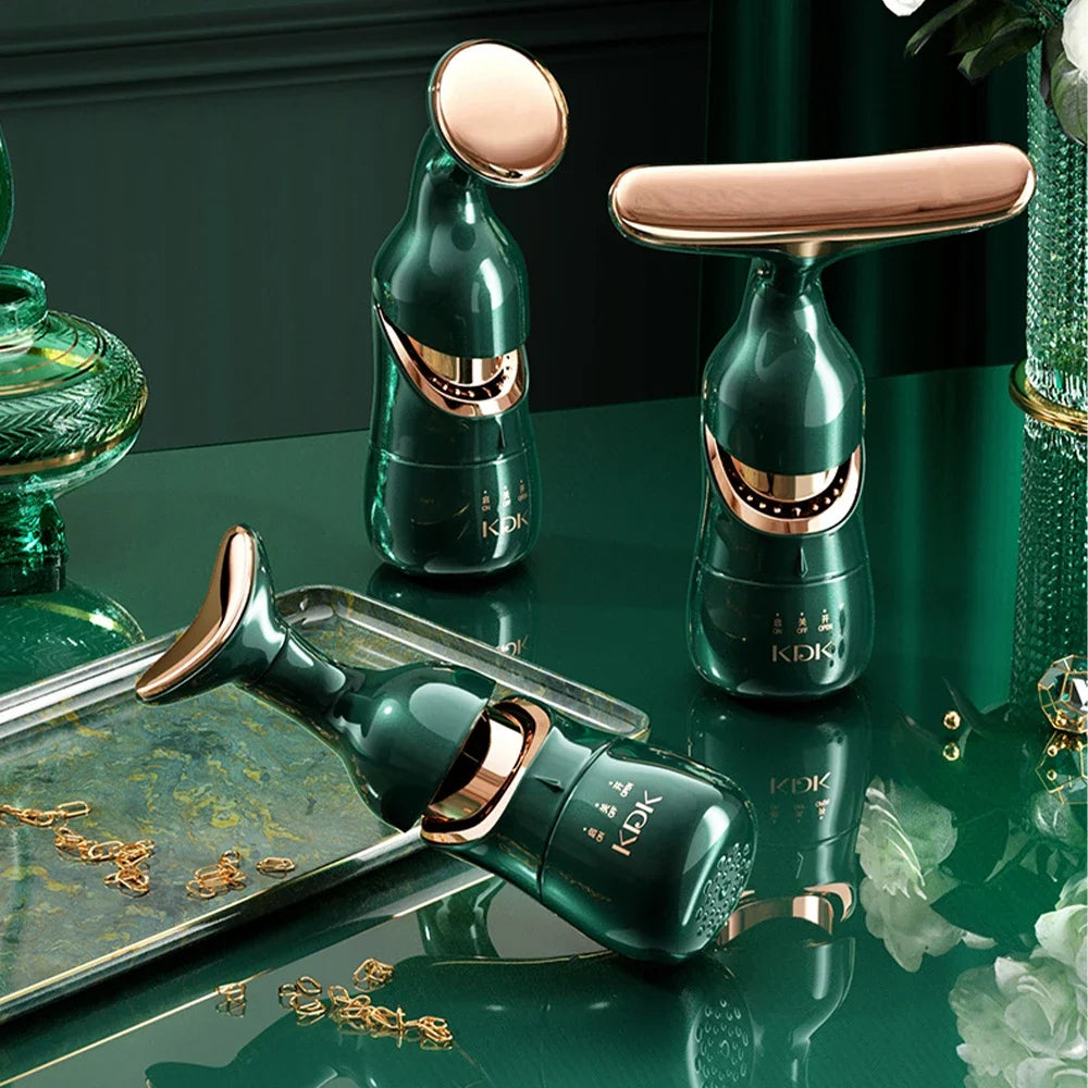 LiftGlow™ 3-in-1 Facial & Neck EMS Device — Lifting, Anti-Aging & Skin Tightening