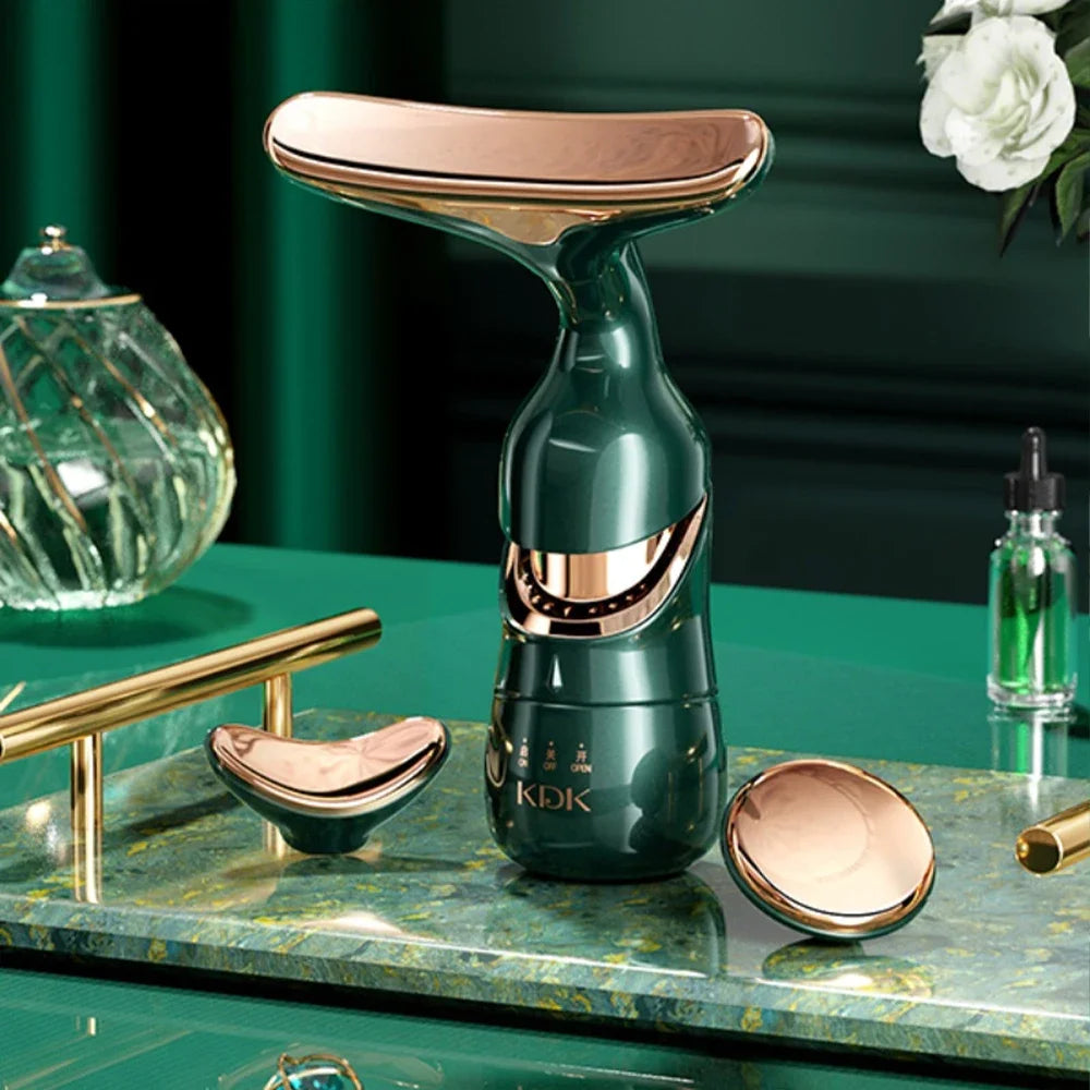 LiftGlow™ 3-in-1 Facial & Neck EMS Device — Lifting, Anti-Aging & Skin Tightening