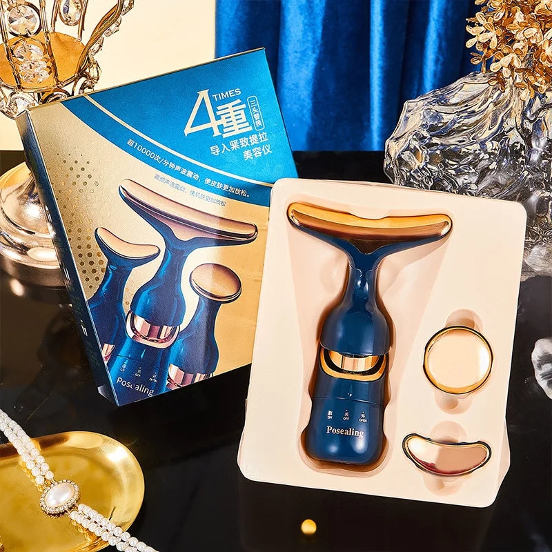 LiftGlow™ 3-in-1 Facial & Neck EMS Device — Lifting, Anti-Aging & Skin Tightening