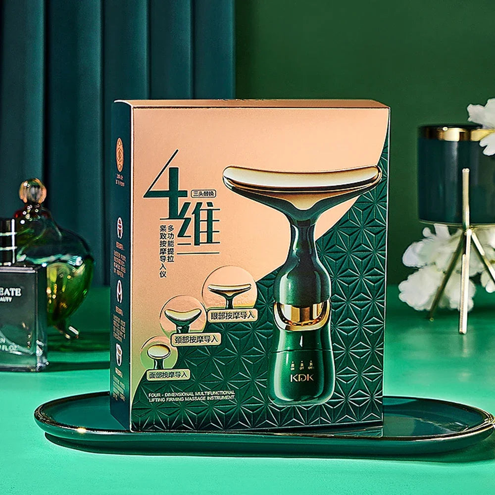 LiftGlow™ 3-in-1 Facial & Neck EMS Device — Lifting, Anti-Aging & Skin Tightening